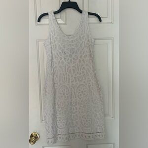 Elegant White Lace Dress by Banana Republic. NWT. Size 2